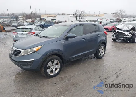 2013 Kia Sportage Lx из США, поврежденный, VIN KNDPBCA24D7420769